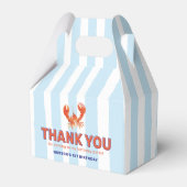 Ballotins Nautical Lobster Kids Birthday (Arrière)