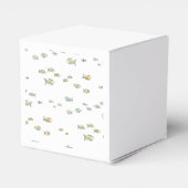 Ballotins Nautique Sous Le Baby shower Du Poisson De Mer (Arrière)