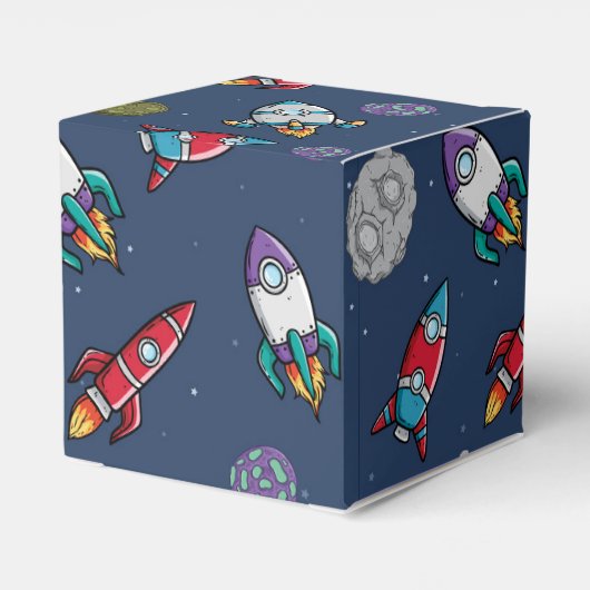 Ballotins Navire spatial roquette meteor motif garçons ballo (Arrière)