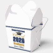 Ballotins Navy Blue Class of 2026 Graduation Party Fortune (Ouvrir)