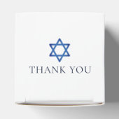 Ballotins Navy Blue Gold Agate Bar Mitzvah Chic Carré Party (Haut)