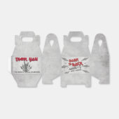 Ballotins Né à Rock - Baby shower (Déplié)