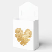 Ballotins Née pour briller White Favor Box (Ouvert)