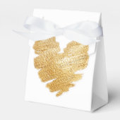 Ballotins Née pour briller White Favor Box (Verso)