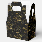 Ballotins  negro con dorado estilo asiático (Ouvert)