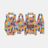 Ballotins Neighborhood Block City Houses Pattern (Déplié)