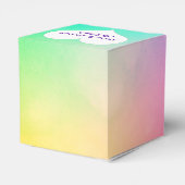 Ballotins Neon Arc-en-ciel avec coeur (Arrière)