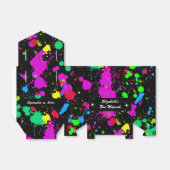 Ballotins Neon, Faux Glow in the Dark, Bat mitzvah, Custom (Déplié)