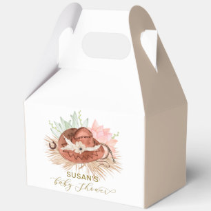 Ballotins Neutre moderne Boho Cactus Cowboy Baby shower Casq