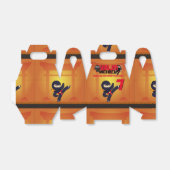 Ballotins NINJA Film Star Warrior Kicking it Karate Party (Déplié)