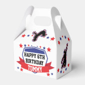 Ballotins Ninja Garçons guerriers Anniversaire (Arrière)