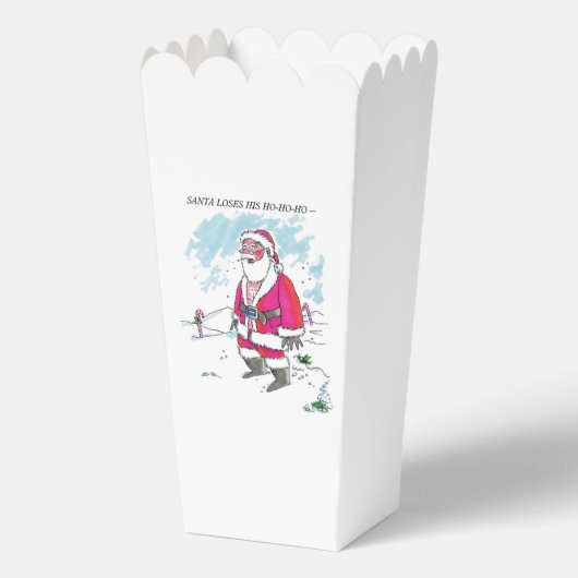Ballotins No Ho Ho Ho w text popcorn box (Recto)