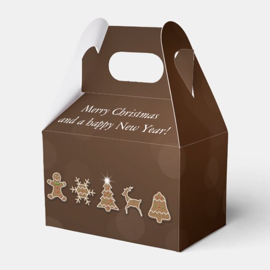 Ballotins Noble Noël Gingerbread Cookies (Arrière)