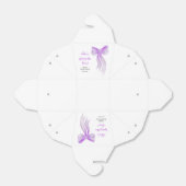 Ballotins Noce : Elle Noue le Nœud - Réception de Mariage  (Déplié)