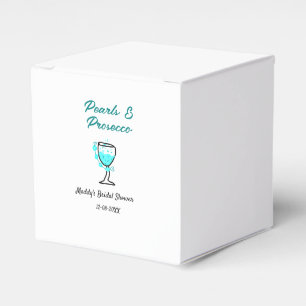 Ballotins Noce perles et prosecco nom bleu noir