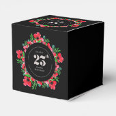 Ballotins Noces de coquelicots 25 ans de mariage (Arrière)