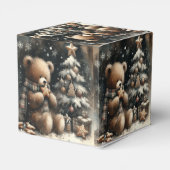 Ballotins Noël à l'ours en peluche (Arrière)