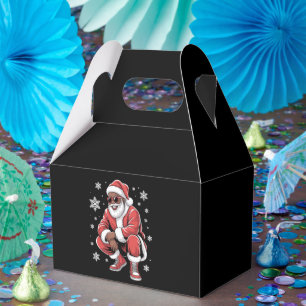 Ballotins Noël afro-américain Pyjama Xmas Afro Père Noël