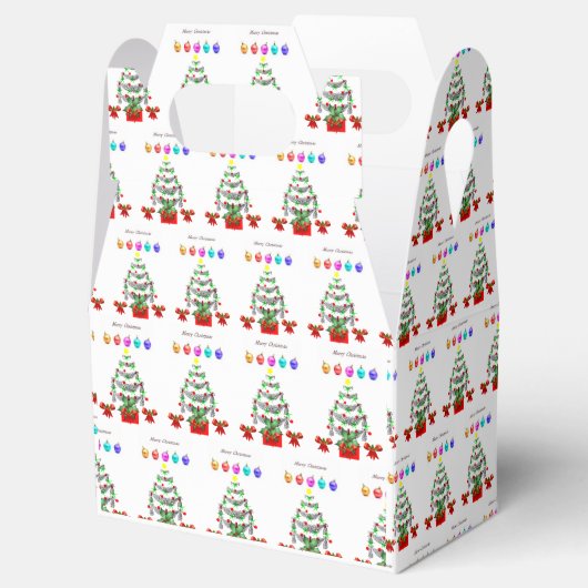 Ballotins Noël Ballotin Gable (Ouvert)