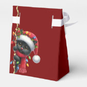 Ballotins Noël Black Cat boîte cadeau de vacances (Arrière)
