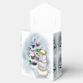 Ballotins Noël de baseball Snowman (Ouvert)