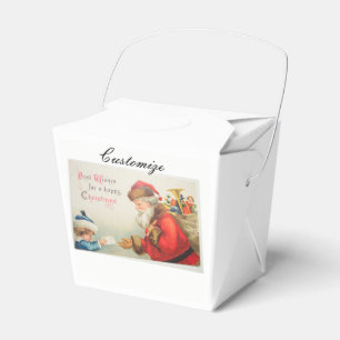 Ballotins Noël de la nostalgie vintage de Père Noël