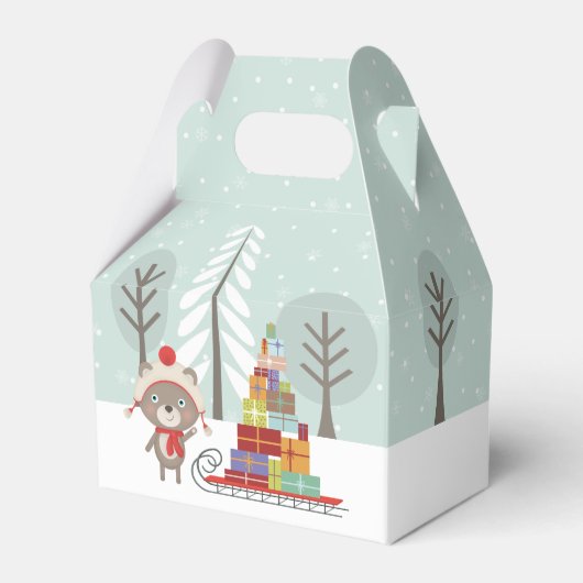 Ballotins Noël de l'ours des bois (Verso)