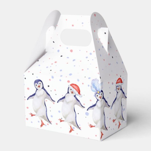 Ballotins Noël des mignons pingouins dansants (Arrière)