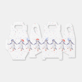 Ballotins Noël des mignons pingouins dansants (Déplié)