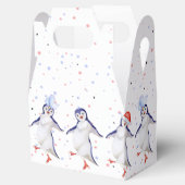 Ballotins Noël des mignons pingouins dansants (Ouvert)