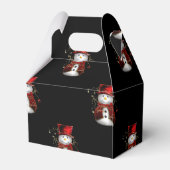 Ballotins Noël du motoneige rouge mignon (Arrière)