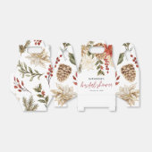 Ballotins Noël Fête de mariage d'hiver (Déplié)