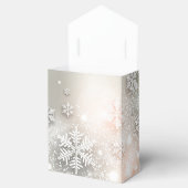 Ballotins Noël Fête Élégant Flocon de neige (Ouvert)