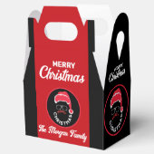 Ballotins Noël Fête Rouge Noir (Ouvert)