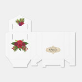 Ballotins Noël floral aquarelle (Déplié)