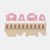 Ballotins Noël Gingerpain Maison Fête Traitements Boîte cade (Déplié)