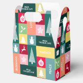 Ballotins Noël Joyeuses Fêtes Moderne Nom d'entreprise (Ouvert)