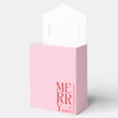 Ballotins Noël Joyeux et rose rouge vif 2025 (Ouvert)