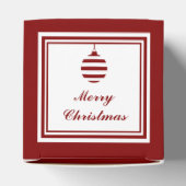 Ballotins NOEL Joyeux Noël Rouge & Blanc Personnaliser (Haut)