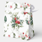 Ballotins Noël Mariage Favor boîte cadeau avec Merci Non (Verso)