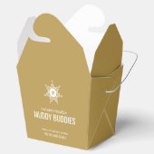 Ballotins Noël Monogramme Snowflake nourriture Ballotin cade (Ouvert)