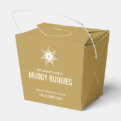 Ballotins Noël Monogramme Snowflake nourriture Ballotin cade (Arrière)