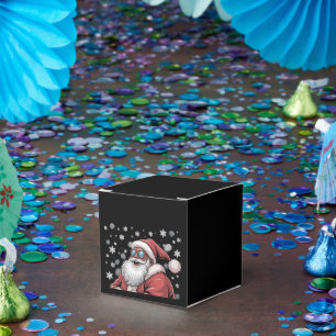 Ballotins Noël Père Noël Afro-Américain Noir Xmas