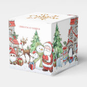 Ballotins Noël Père Noël Snowman Rudolph Cat (Verso)