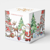 Ballotins Noël Père Noël Snowman Rudolph Cat (Arrière)