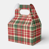 Ballotins Noël Plaid 01-PARTY FAVOR BOX, gable (Verso)