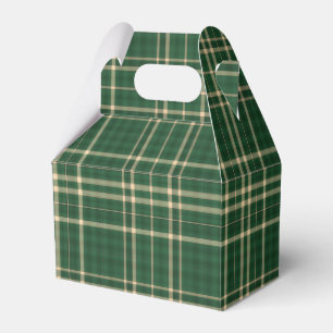 Ballotins Noël Plaid 04-PARTY FAVOR BOX, gable