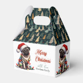 Ballotins Noël Rétro Mignon Canin Carlin (Verso)