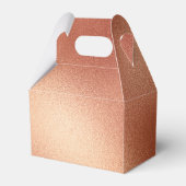 Ballotins Noël rose en bronze or (Arrière)