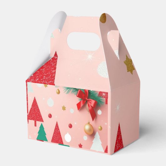 Ballotins noël rose simple (Arrière)